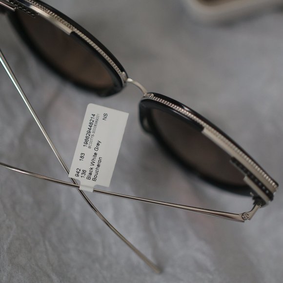 NWT Boucheron Cat Eye Black Sunglasses. - Picture 8 of 11